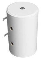Drl Drl buffer tank 100 liters, 6 bar, wall model, insulated, -10 to 95°C, white