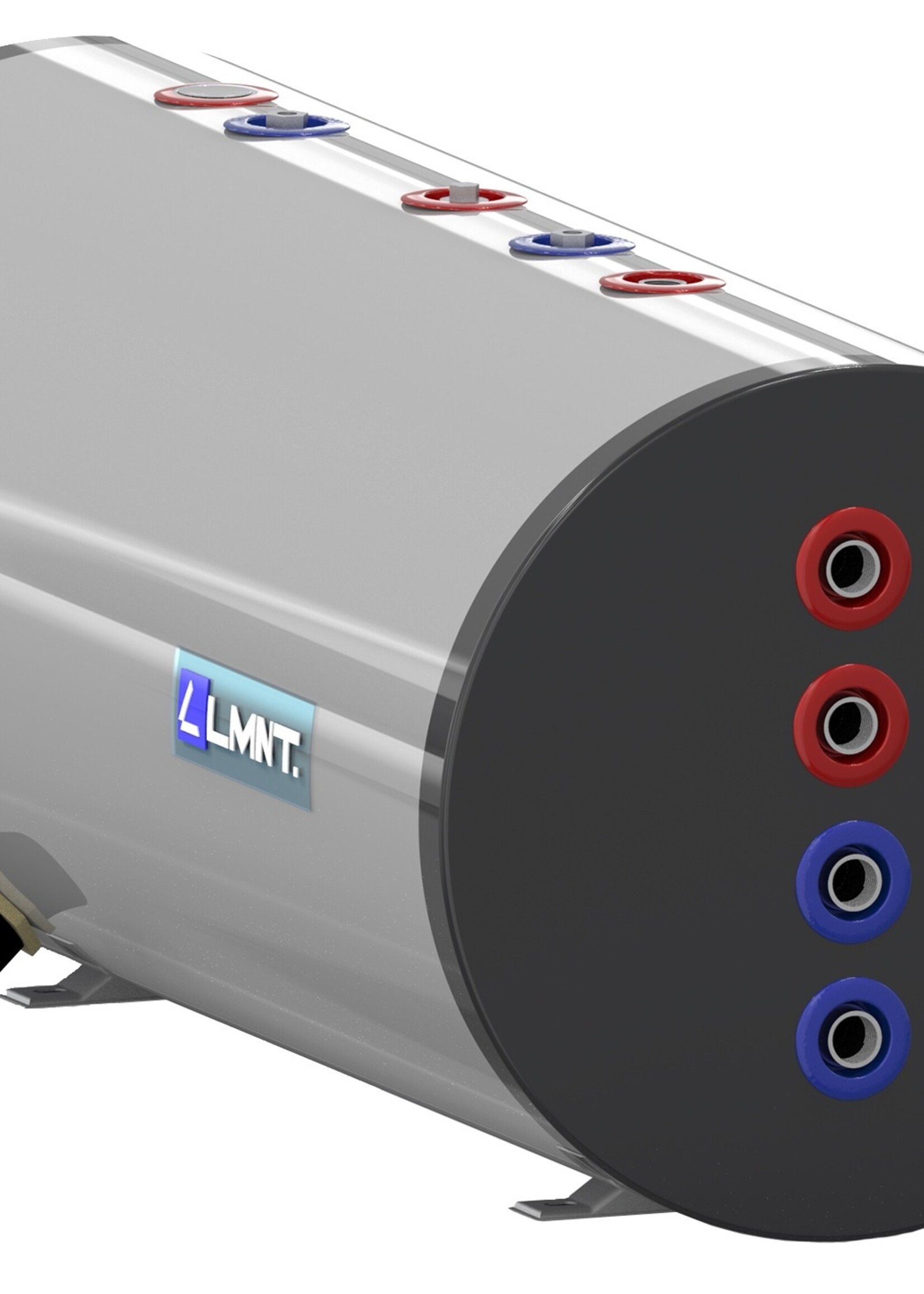 LMNT Indirectly Heated Fast Horizontal Boiler Tank CAWT-500L – Duplex 2205, 500 Litres with Coil (Spiral) for Heat Pump Systems