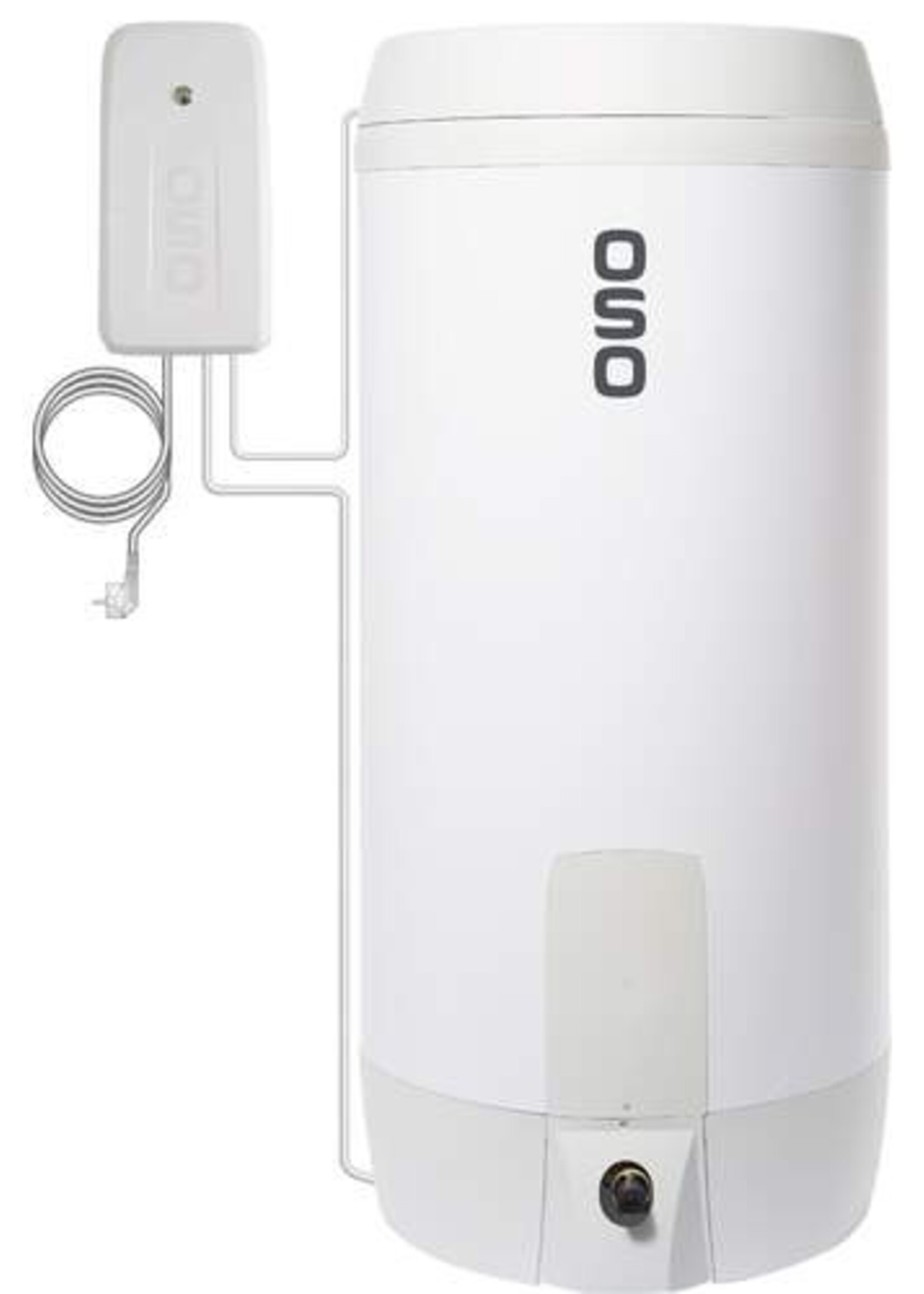 OSO Hotwater OSO Hotwater Saga Charge RVS thermische Batterie Boiler 200 Liter 3 kW Plug-&-Play
