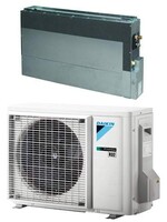 Daikin Fußboden-Einbau-Innen- und Außeneinheit 2,5 kW R32 ohne Bedienung
