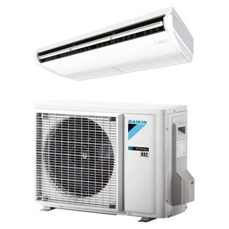 Daikin plafond onderbouw binnen + buitenunit 3,5 kW R32 excl. bediening