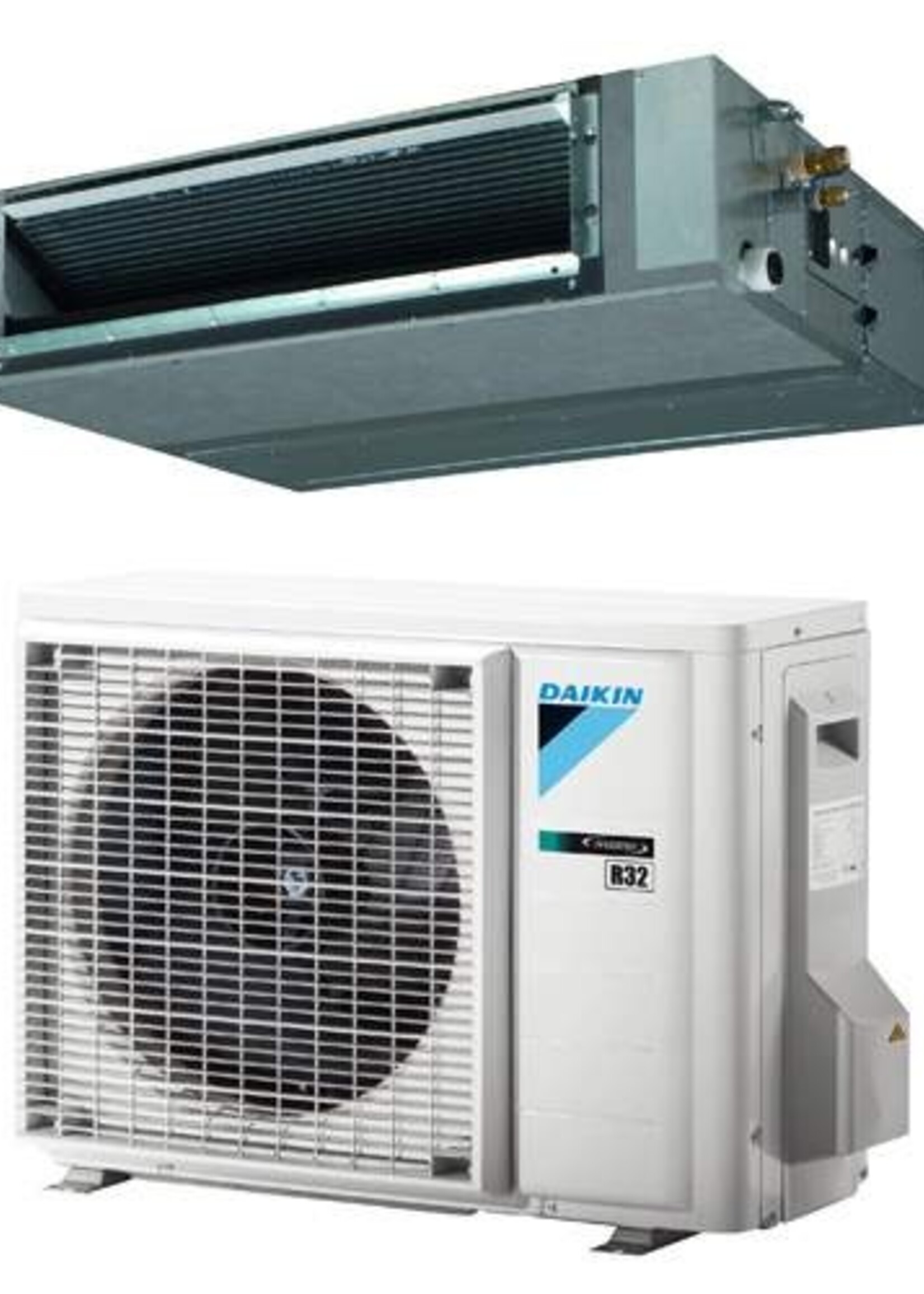 Daikin Kanal-Hochdruck Innen- und Außeneinheit 3,5 kW R32 ohne Bedienung
