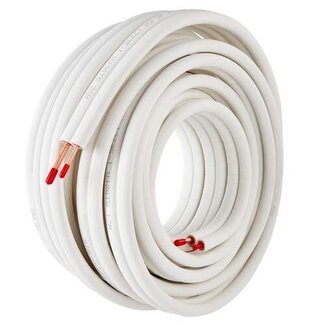 AircoTube AircoTube koelleiding geÃ¯soleerd Ã˜1/4" x 5/8" (rol van 20 meter) P2520