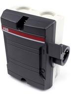 ABB ABB werkschakelaar 4-polig 25A IP65 (M25) zonder wartels
