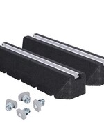 AircoBase AircoBase opstellingsbalk recycled 600 mm rubberen dempers incl. bevestiging M8 x 40 mm (set a 2 stuks)
