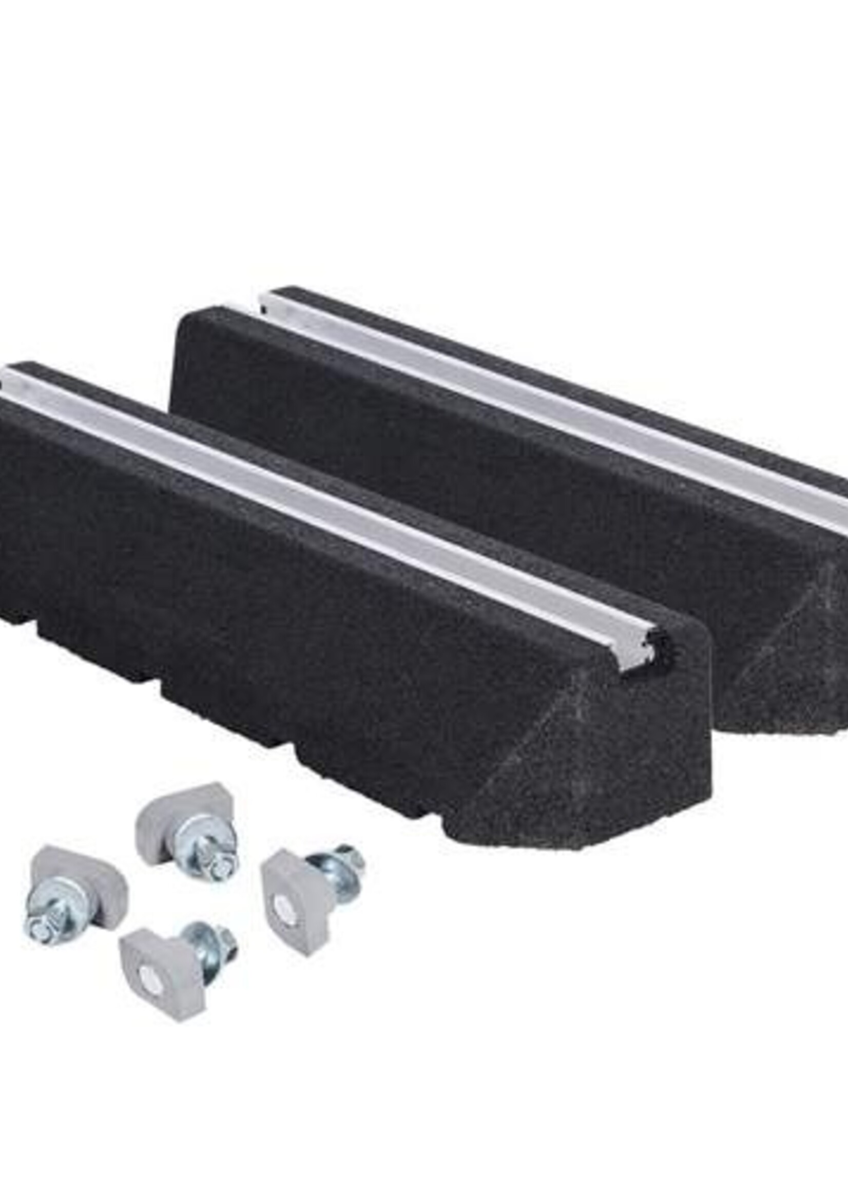 AircoBase AircoBase Mounting Rail Recycled 600 mm with Rubber Dampers incl. M8 x 40 mm Fastening (Set of 2 pieces)
