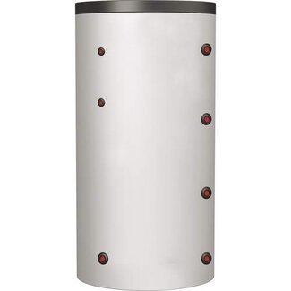 Drl Drl buffervat 100 liter, 4 bar, staand model, geïsoleerd, -10 tot 95°C, wit