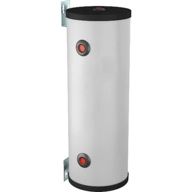 Drl Drl buffervat 50 liter, 4 bar, wand model, geïsoleerd, -10 tot 95°C, wit