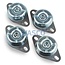 Atlantic Atlantic TD20A4 trillingsdempers inclusief verstelbout (4 stuks)