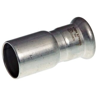 VSH VSH XPress RVS 304 verloopstuk 22mm x 15mm, 2x pers, R2407