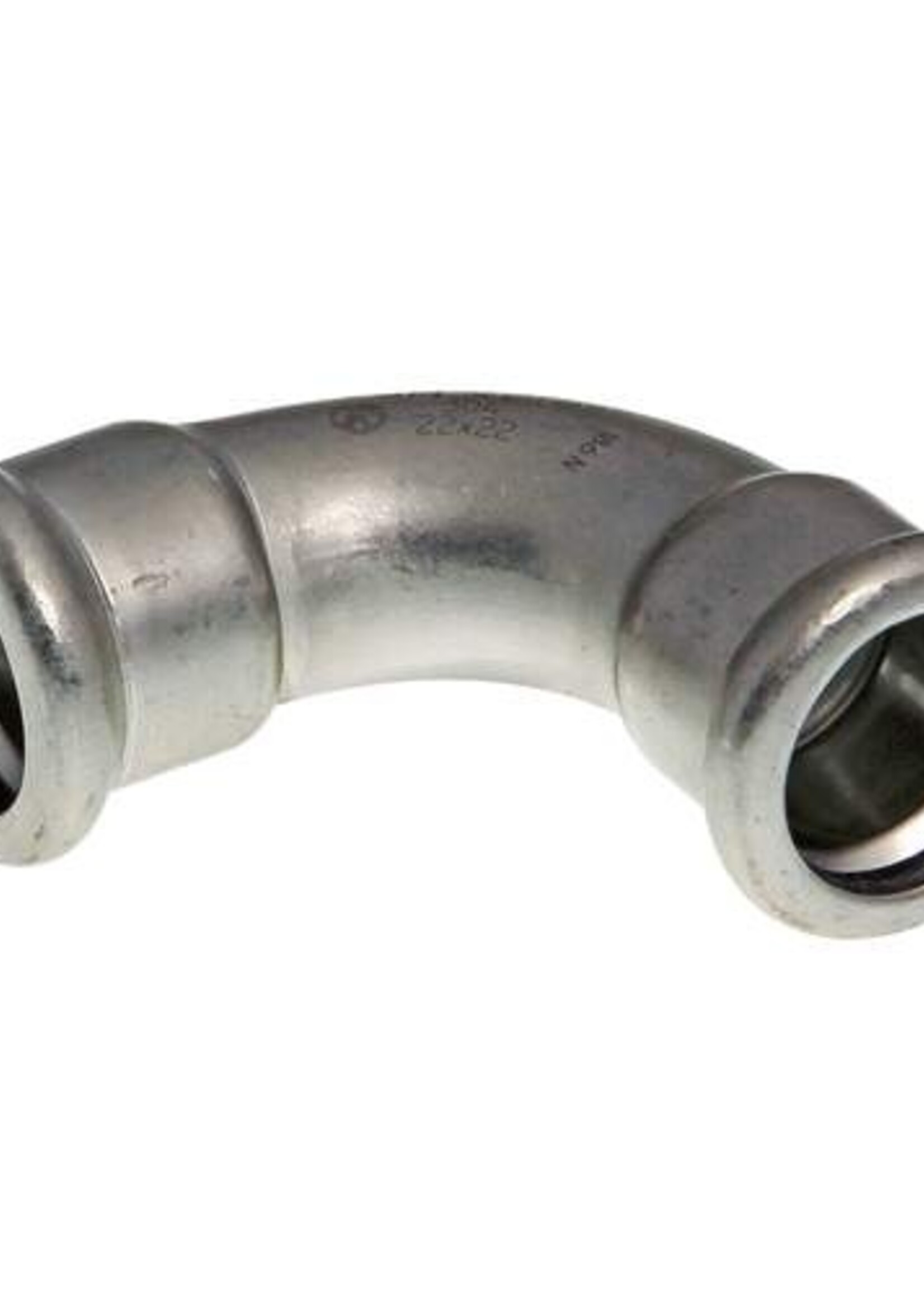 VSH VSH XPress stainless steel 304 bend 90°, 22 mm, 2x press, R2408