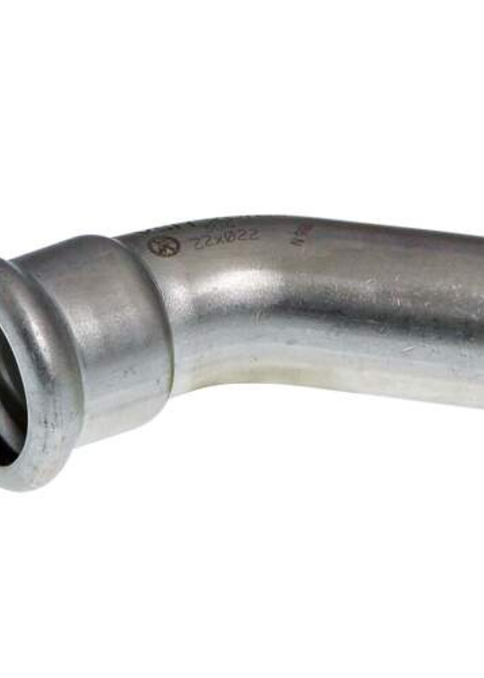 VSH VSH XPress Edelstahl 304 Biegung 45°, 15 mm, Drucktaste, R2412
