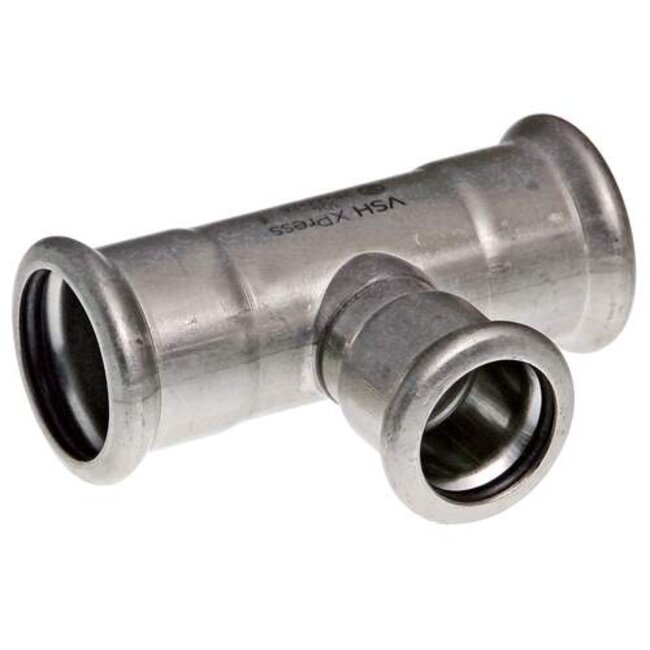 VSH VSH XPress RVS 304 T-stuk 28mm x 22mm x 28mm, 3x pers, R2415