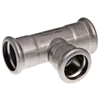 VSH VSH XPress RVS 304 T-stuk 54mm, 3x pers, R2414