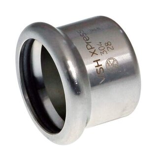 VSH VSH XPress RVS 304 eindkap 28mm, pers pers, R2429