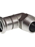 VSH VSH XPress stainless steel 304 transition angle 90° 15mm x 1/2, press-external thread, R2428