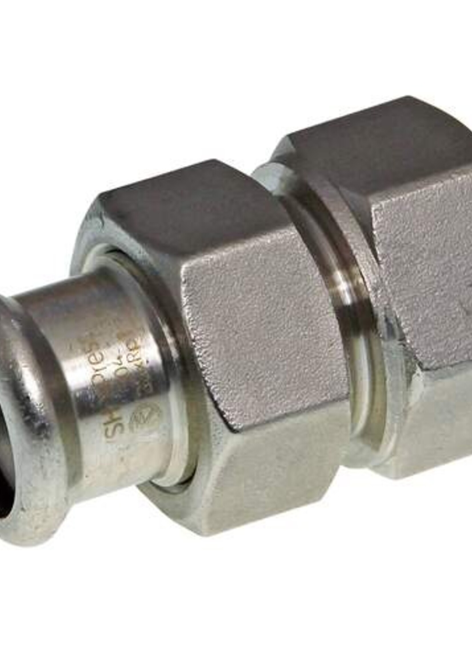VSH VSH XPress Edelstahl 304 Schraubkupplung 42 mm x 1 1/2, Press-Innengewinde, R2438