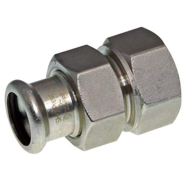 VSH VSH XPress RVS 304 schroefkoppeling 28mm x 1, pers-binnendraad, R2438