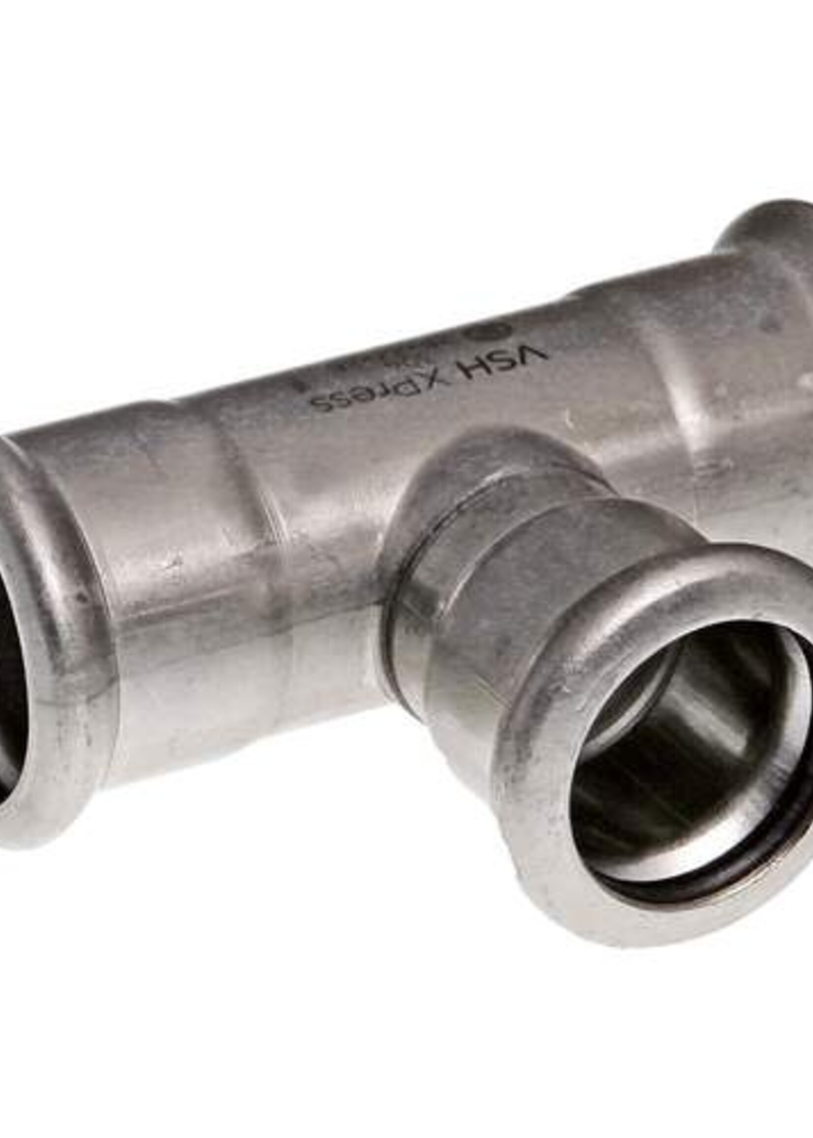 VSH VSH XPress RVS 304 T-stuk 108mm, 3x pers, R2414