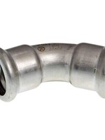 VSH VSH XPress RVS 304 bocht 45°, 108mm, 2x pers, R2413