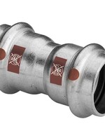 Viega Viega Temponox sok, 22 mm, 2x pers, rvs (blank), met sc-contur