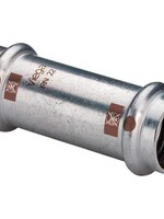 Viega Viega Temponox schuifsok, 15 mm, 2x pers, rvs (blank), met sc-contur