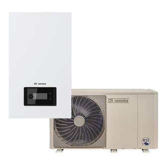Remeha Mercuria Ace warmtepompset 4 kW monoblock all-electric