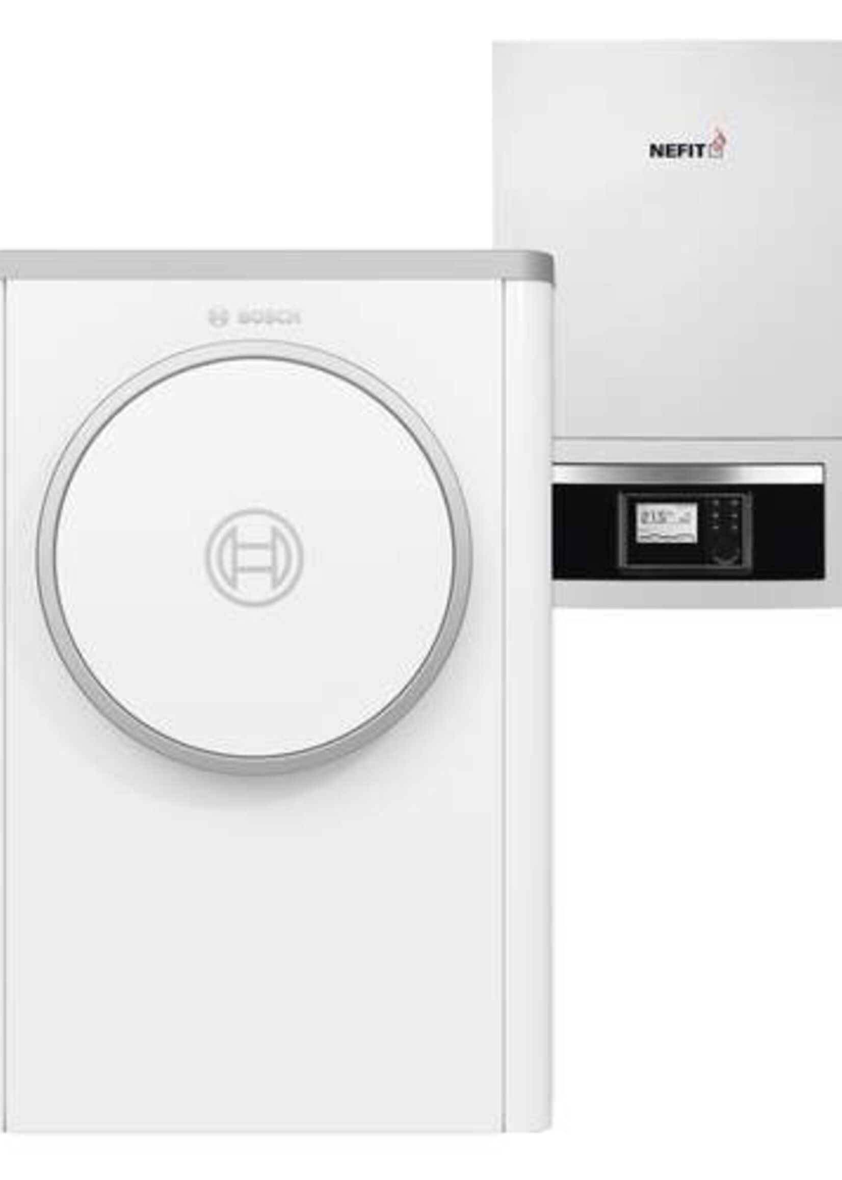 Bosch Compress 7400i AW 7 Außengerät + IDU Monoblock 5-9E Innengerät
