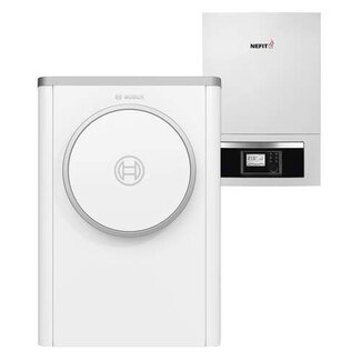 Bosch Compress 7400i AW 7 buitenunit + IDU Monoblock 5-9E binnenunit