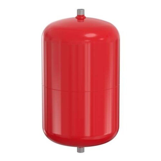 Flamco Flextherm PS-H buffervat / voorschakelvat, 24 liter, 10 bar, rood