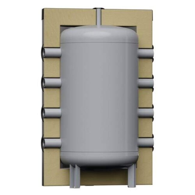 Reflex Reflex Storatherm Heat Mini H warmtepomp-buffervat, 200 liter, 1.1/2”, 3 bar, grijs