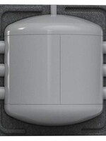 Reflex Reflex Storatherm Heat Mini H Wärmepumpenpufferspeicher, 50 Liter, 1,1/2", 3 bar, grau