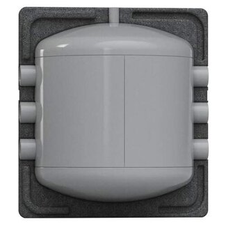 Reflex Reflex Storatherm Heat Mini H warmtepomp-buffervat, 50 liter, 1.1/2", 3 bar, grijs