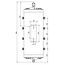 Pentec Pentec Hybride Verdeler RVS 40-22, geisoleerd RVS Buffervat met open verdeler, 40 liter, 8x 22mm, tot 9 kW, incl. aftap, vlotterontluchter en wandsteun