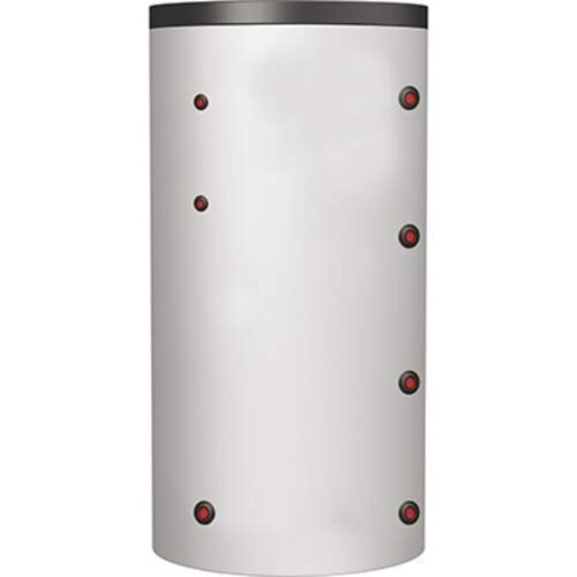 Drl Drl buffervat 300 liter, 4 bar, staand model, geïsoleerd, -10 tot 95°C, wit
