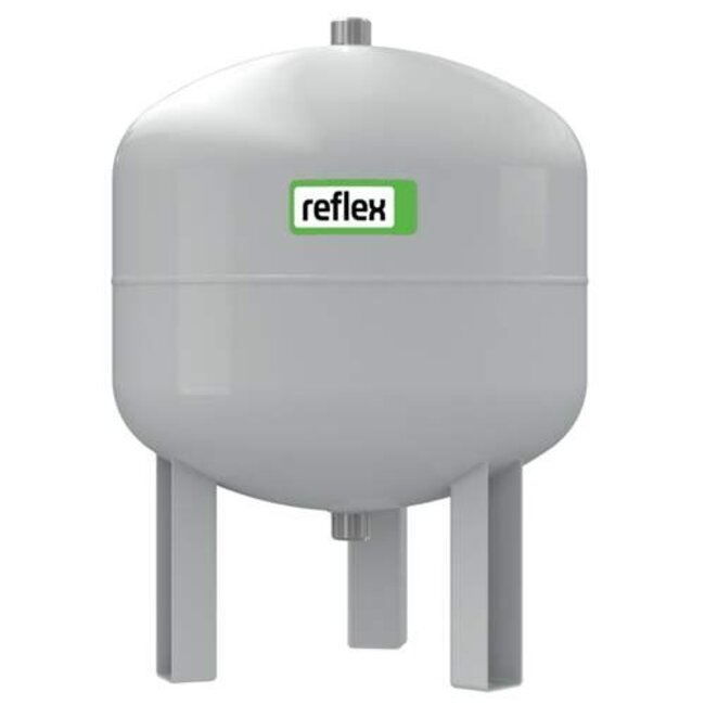Reflex Reflex V buffervat 60 liter, 10 bar, (max) 110°C, 1", grijs