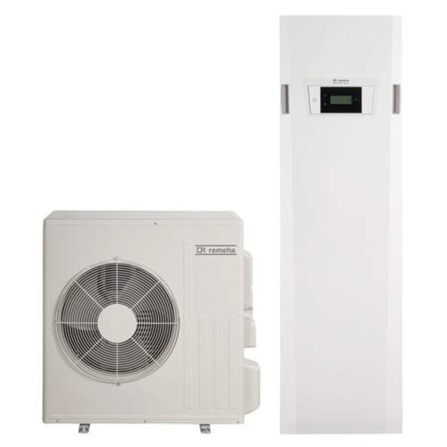 Remeha Eria Tower Ace S lucht/water warmtepompset Split 6,0 kW