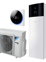 DAIKIN Daikin Altherma 3 R F Luft/Wasser-Wärmepumpenset 8 kW + BUH 2 kW mit Warmwasserspeicher 180 Liter Heizen/Kühlen mit Madoka-Thermostat