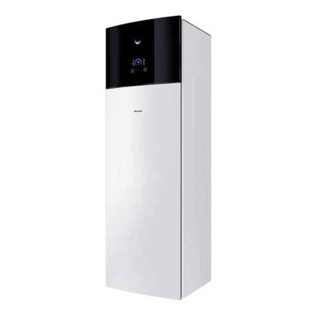 DAIKIN Daikin Altherma 3 R warmtepomp lucht/water binnenunit 6-8 kW + BUH 2 kW met warmtapwatertank 180 liter verwarmen