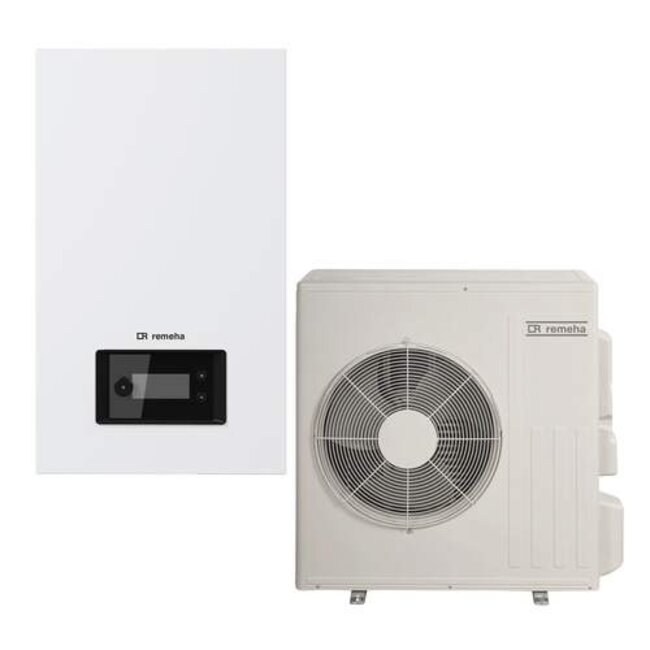 Remeha Mercuria Ace warmtepompset 4 kW split all-electric