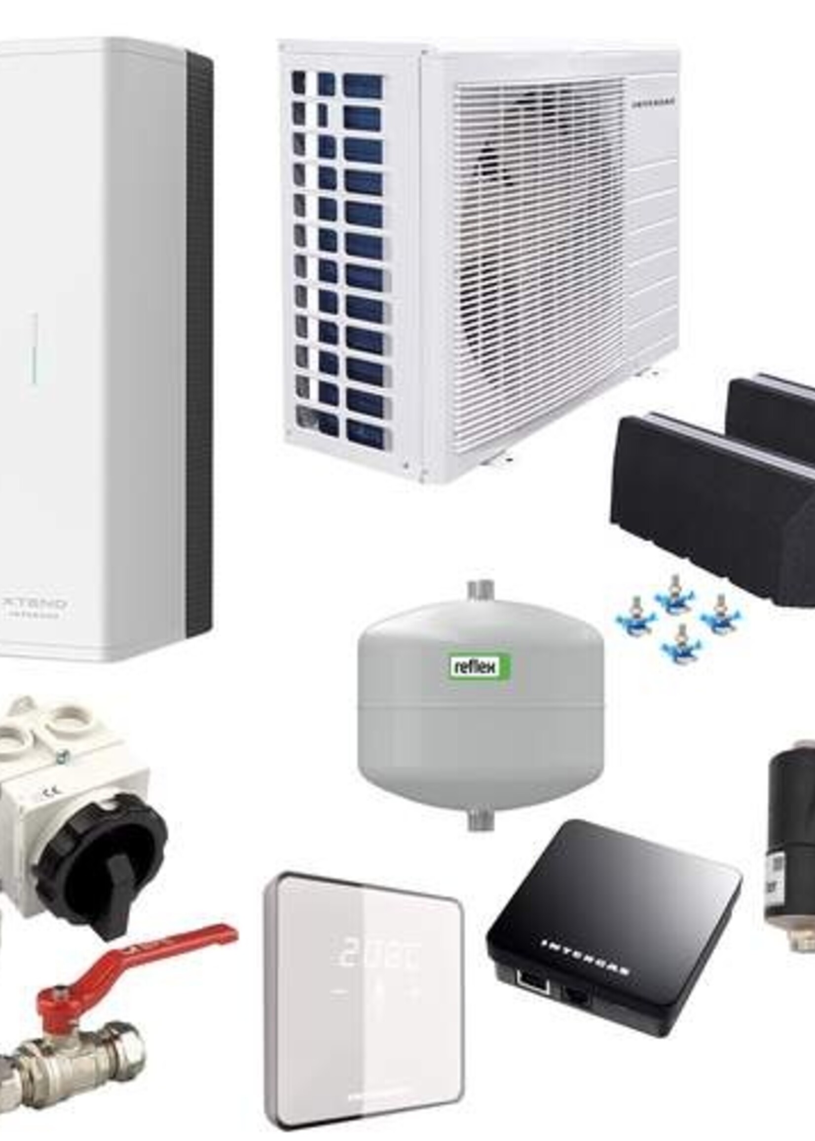 Intergas Intergas Xtend Hybrid split complete package incl. accessories excl. boiler