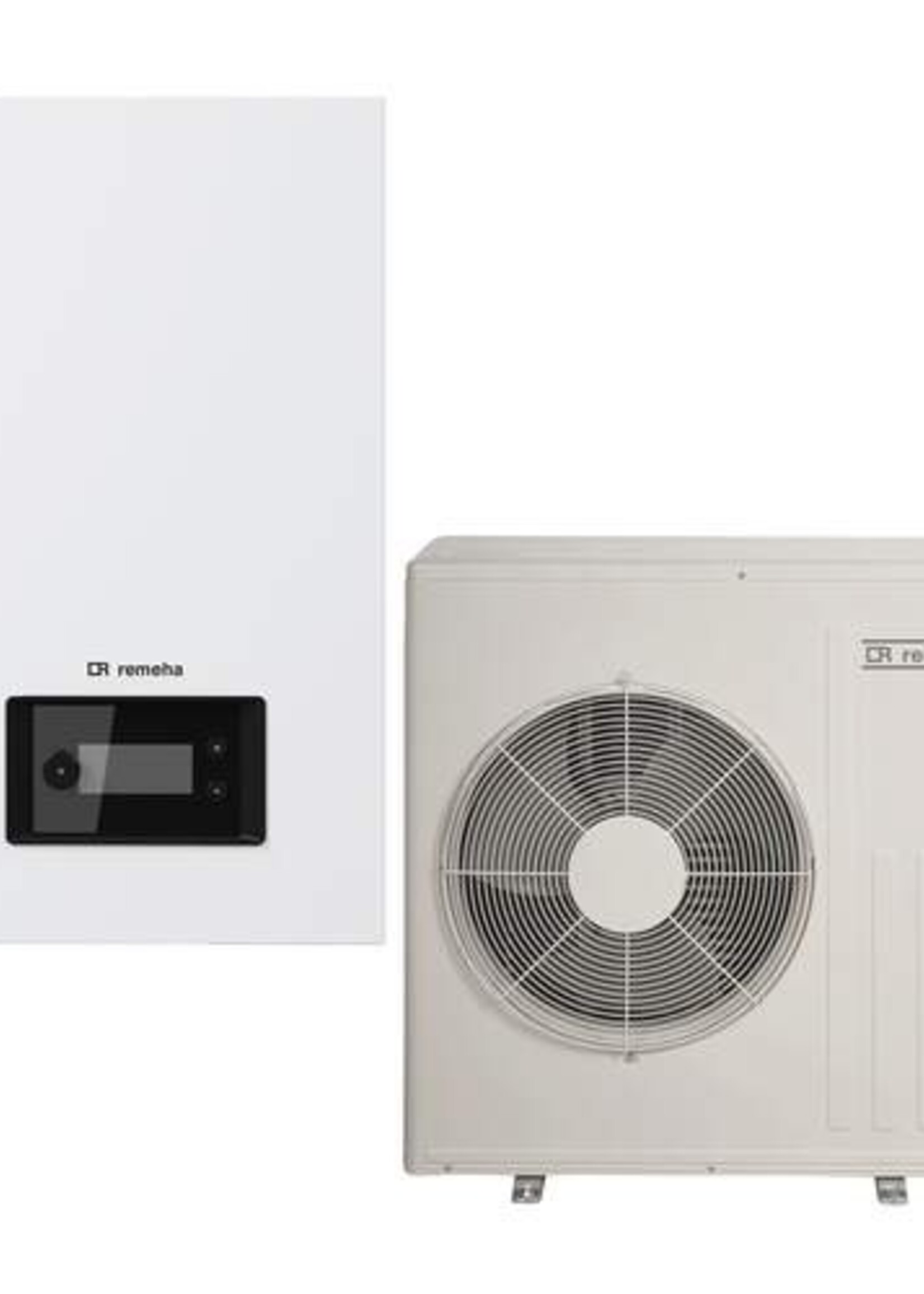 Remeha Mercuria Ace Wärmepumpenset 8 kW Split vollelektrisch