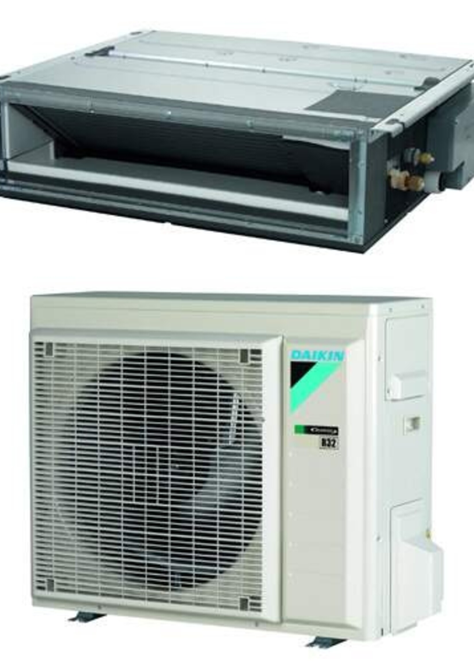DAIKIN Daikin kanaal lage inbouw binnen + buitenunit 5,0 kW R32 excl. bediening