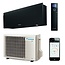 DAIKIN Daikin Emura binnen + buitenunit 2,0 kW set mat zwart R32 (inclusief IR afstandsbediening en Wifi)