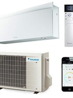 DAIKIN Daikin Emura binnen + buitenunit 2,0 kW set mat kristal wit R32 (inclusief IR afstandsbediening en Wifi)