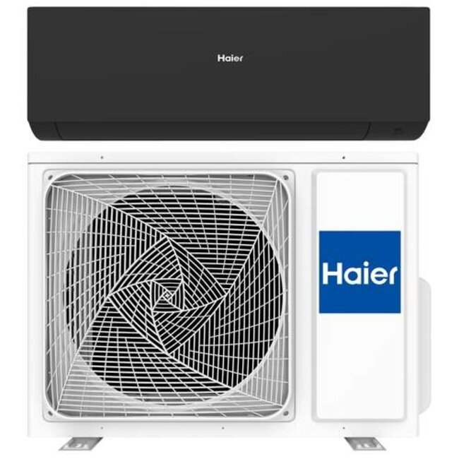 Haier Haier Expert mat zwart binnen + buitenunit 5,0 kW R32 (incl. IR afstandsbediening en Wifi)