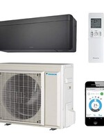 DAIKIN Daikin Stylish binnen + buitenunit 4,2 kW zwart R32 (inclusief IR afstandsbediening en Wifi)