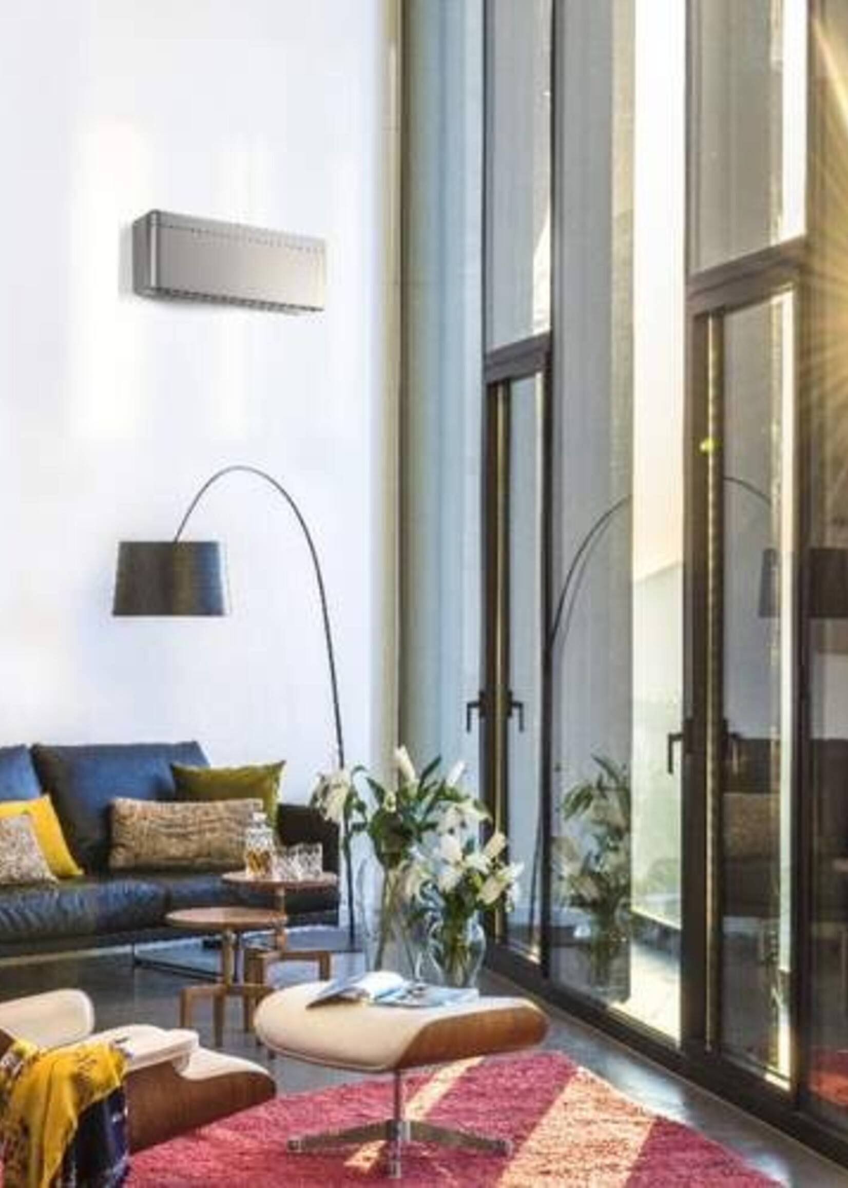 DAIKIN Daikin Stylish binnen + buitenunit 4,2 kW zilver R32 (inclusief IR afstandsbediening en Wifi)