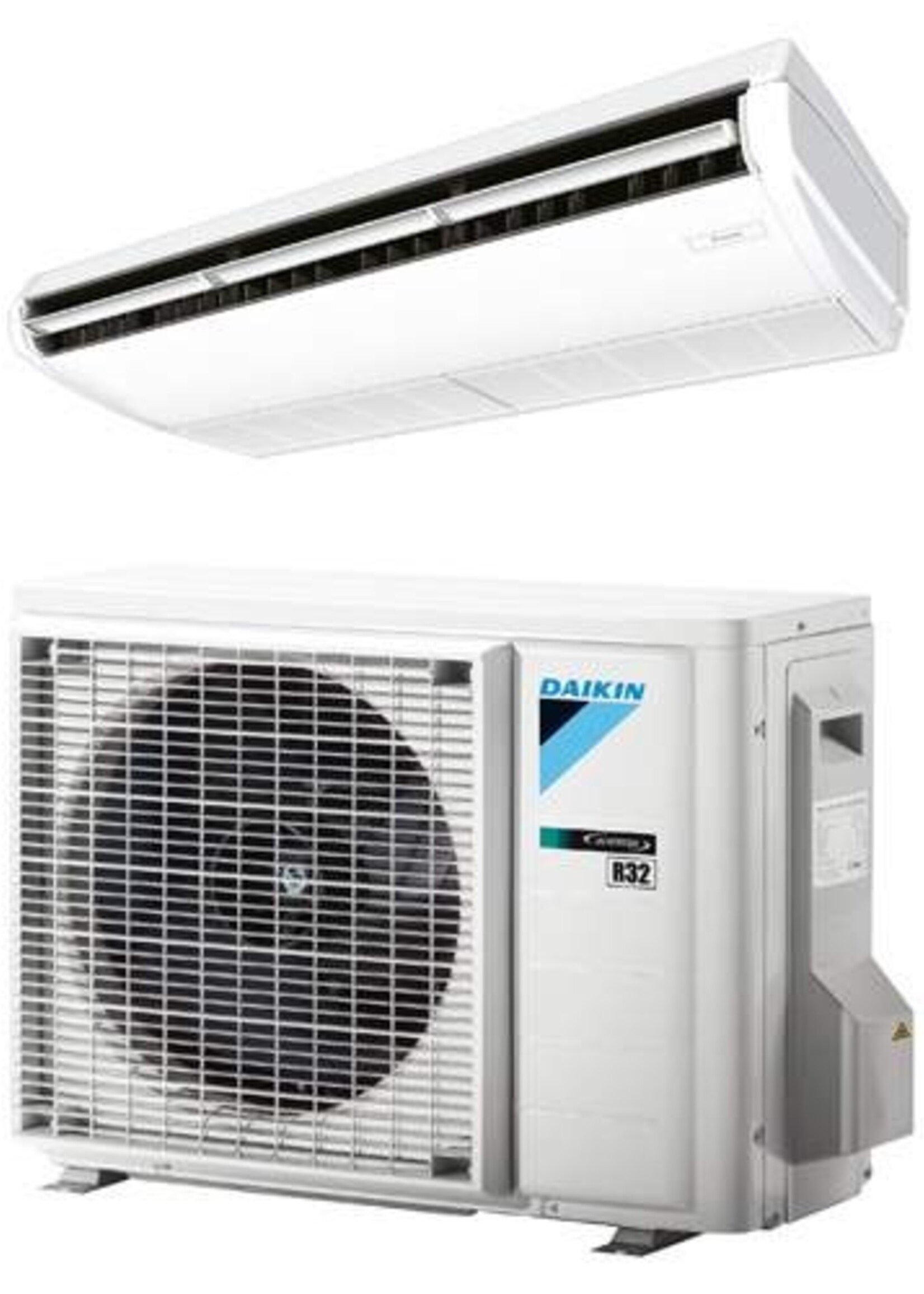 DAIKIN Daikin plafond onderbouw binnen + buitenunit 5,0 kW R32 excl. bediening