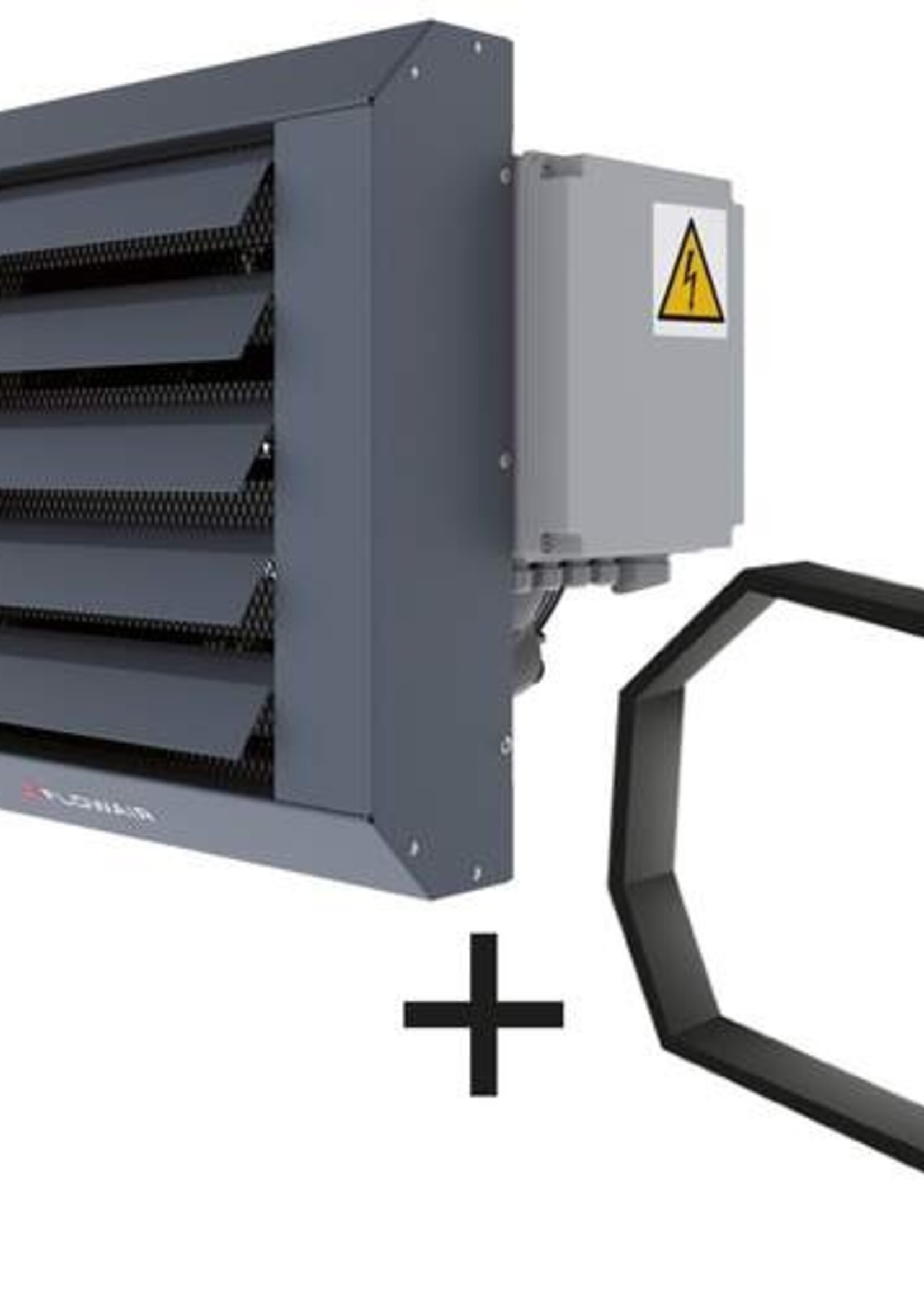 Flowair Flowair System Line Leo El L GBS Lufterhitzer + Montagekonsole